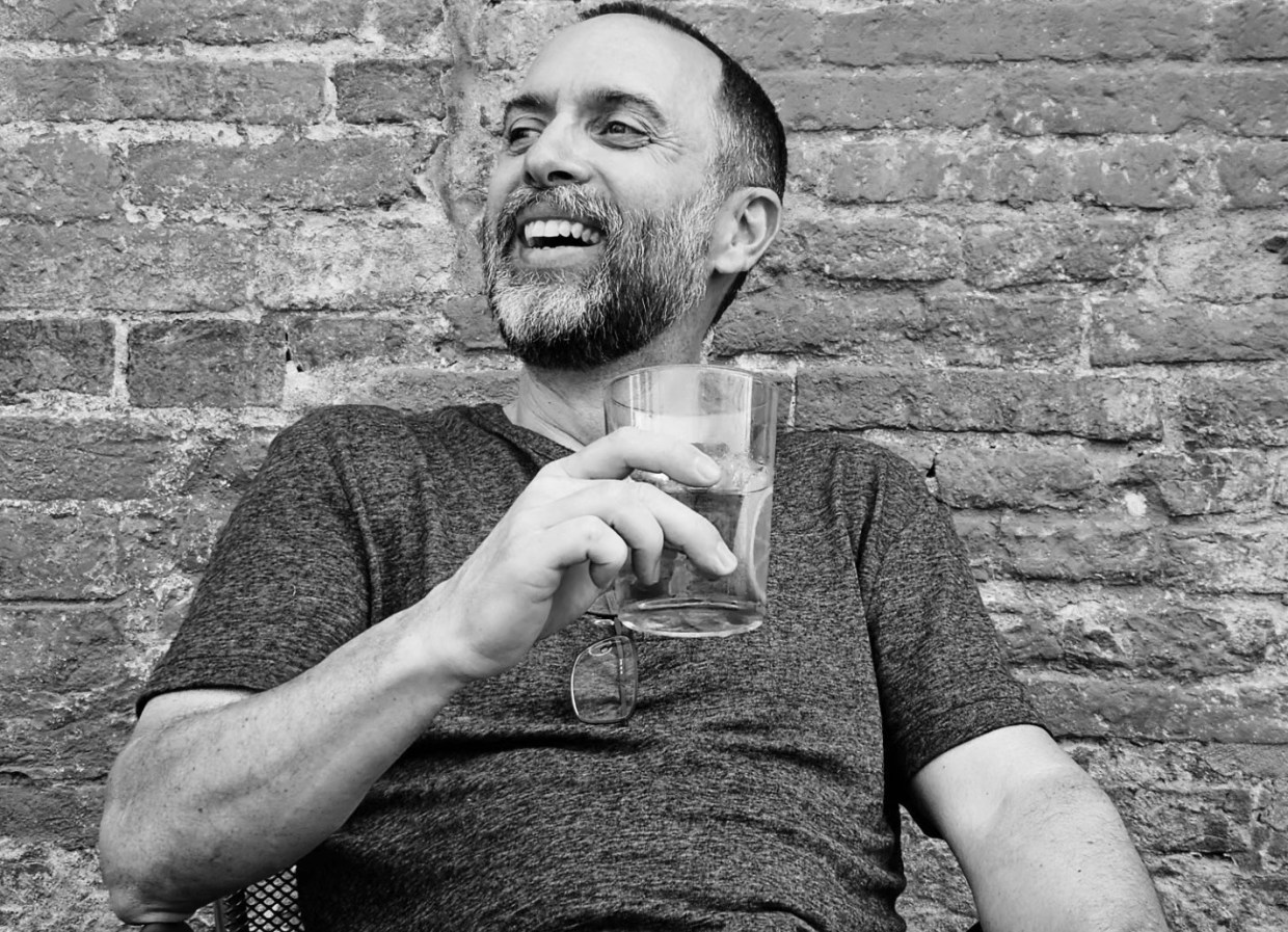 Antony Bruno laughing