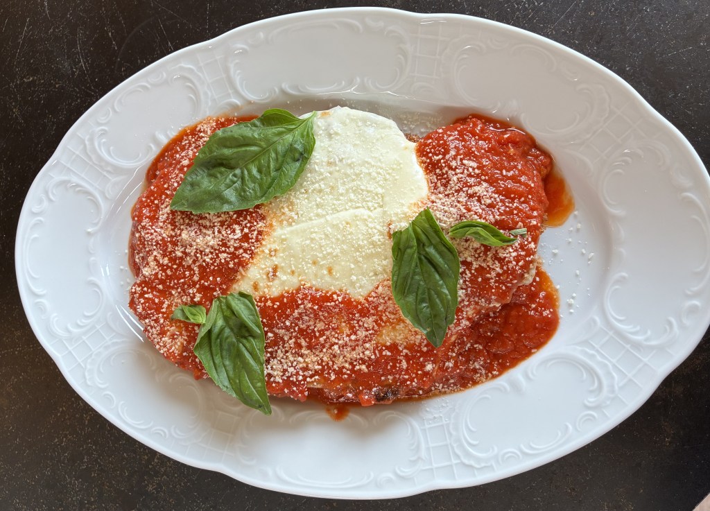 chicken parmigiana