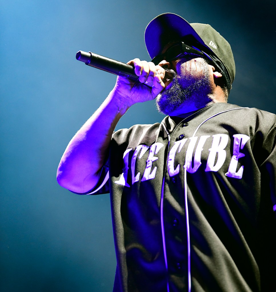 Ice Cube rapping