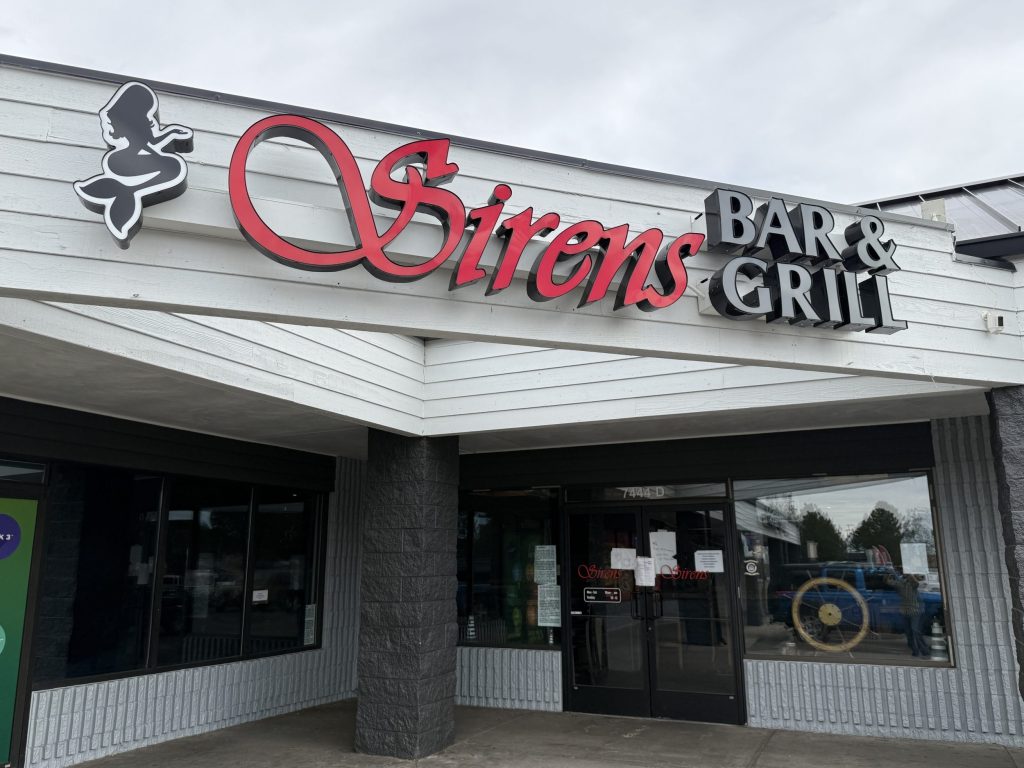 a restaurant with eviction notice