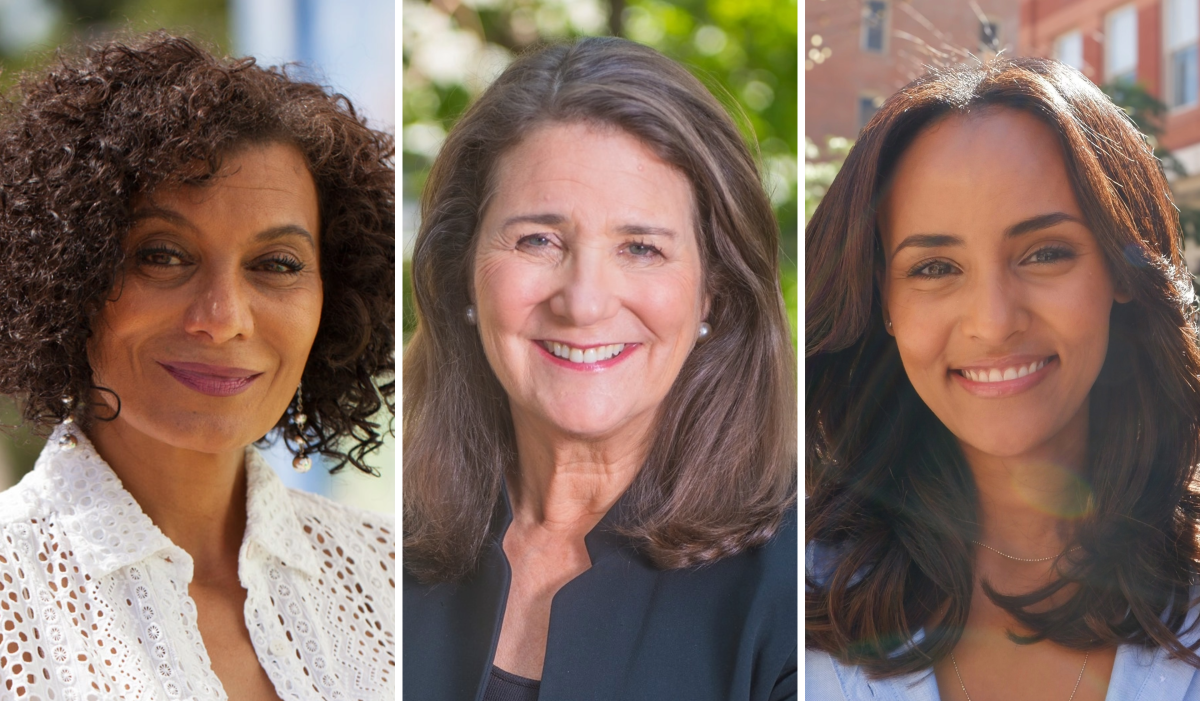 Headshots of the three Democratic candidates for Colorado's District 1 Congressional race in 2026