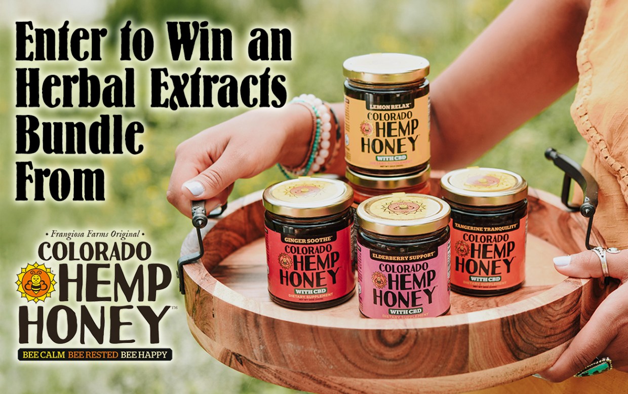 Enter to Win an Herbal Extracts Bundle from Colorado Hemp Honey!