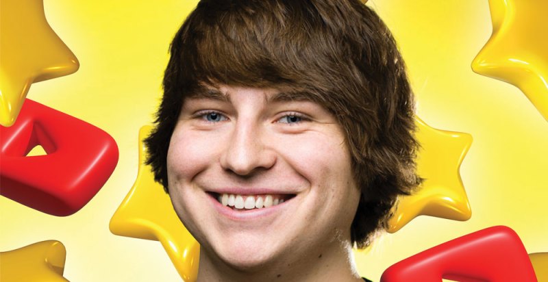 young man smiling