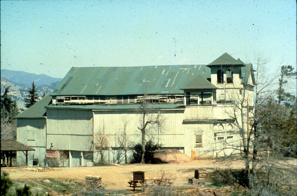 Historic photo of the auditorium