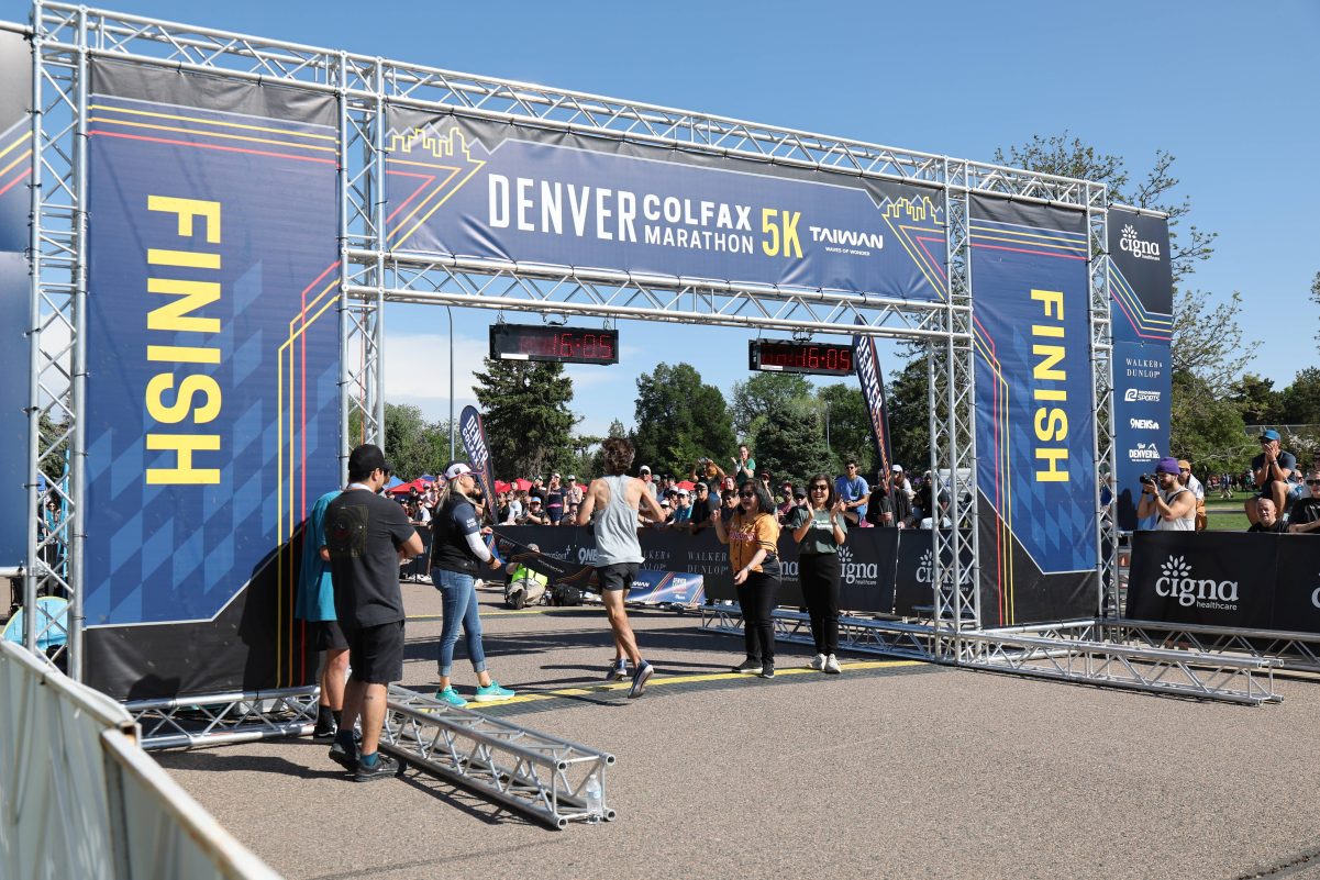 Colfax Marathon 5k banner