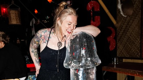 Meet the artist who made the giant disco dick hanging in Hell or High Water