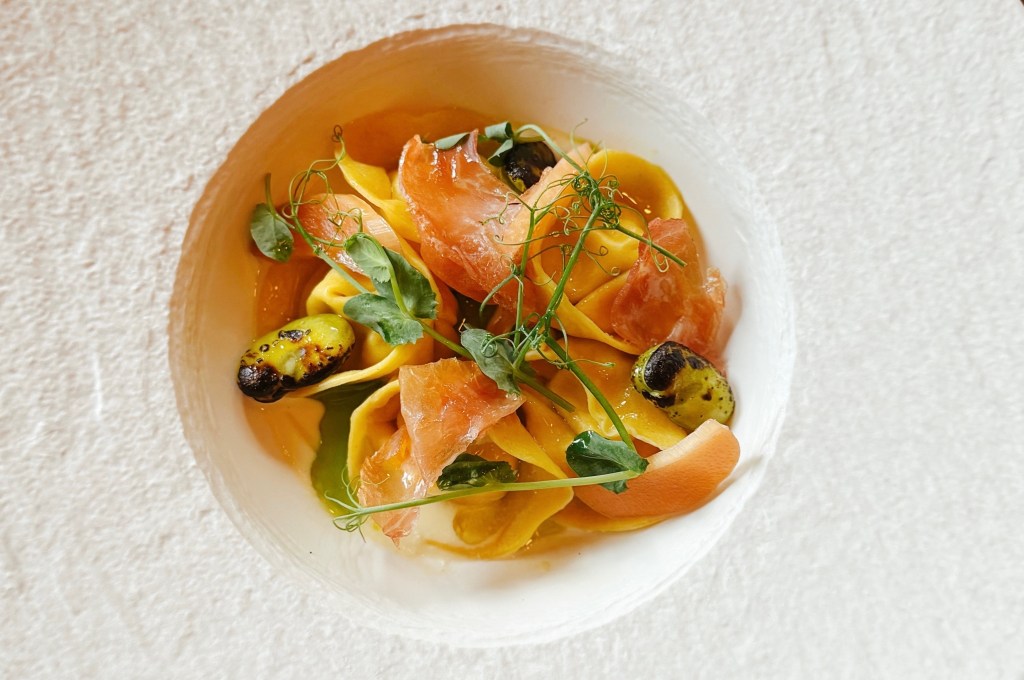 artichoke tortellini