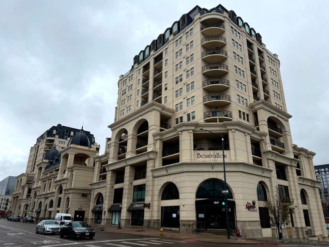 The Beauvallon condos in denver