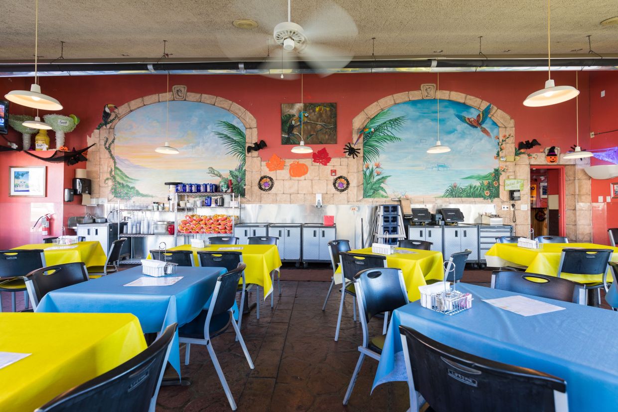 inside mexican restaurant in Denver