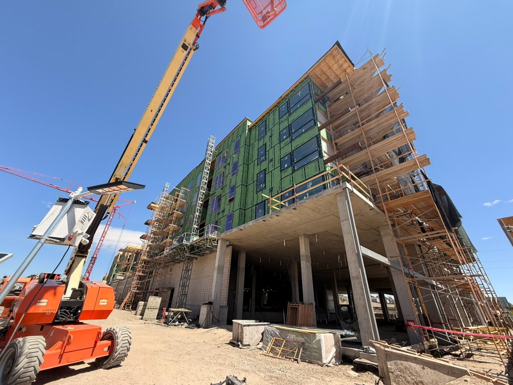Brewery construction photo