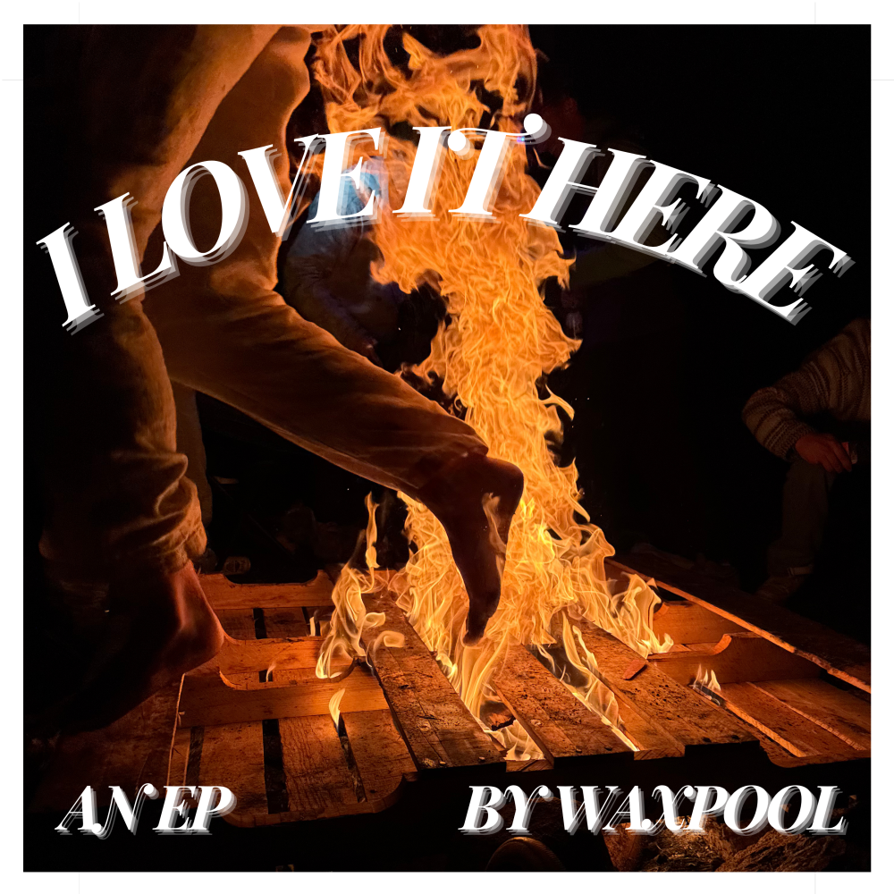 cover of the EP I love it here