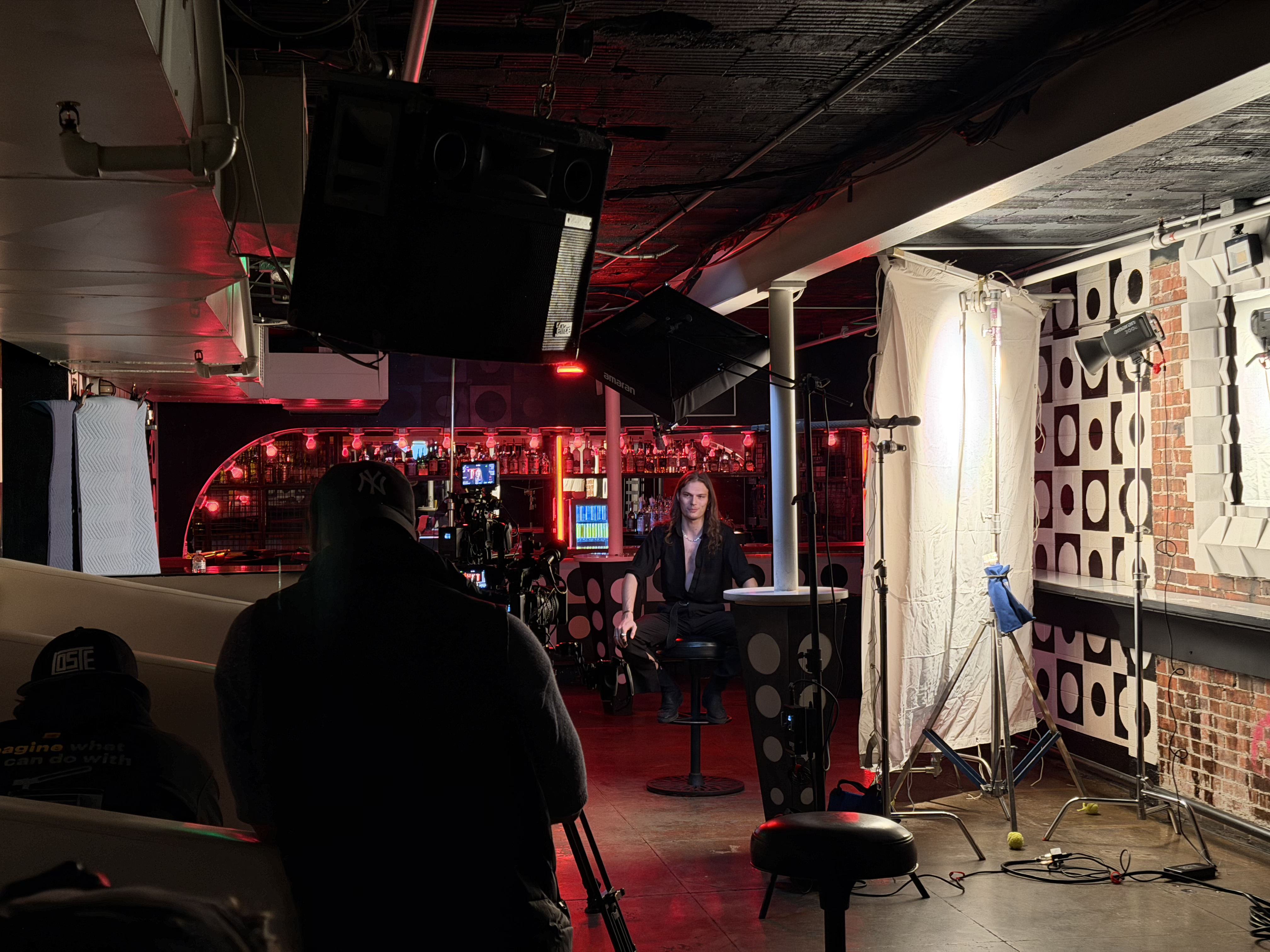 reality crew filming