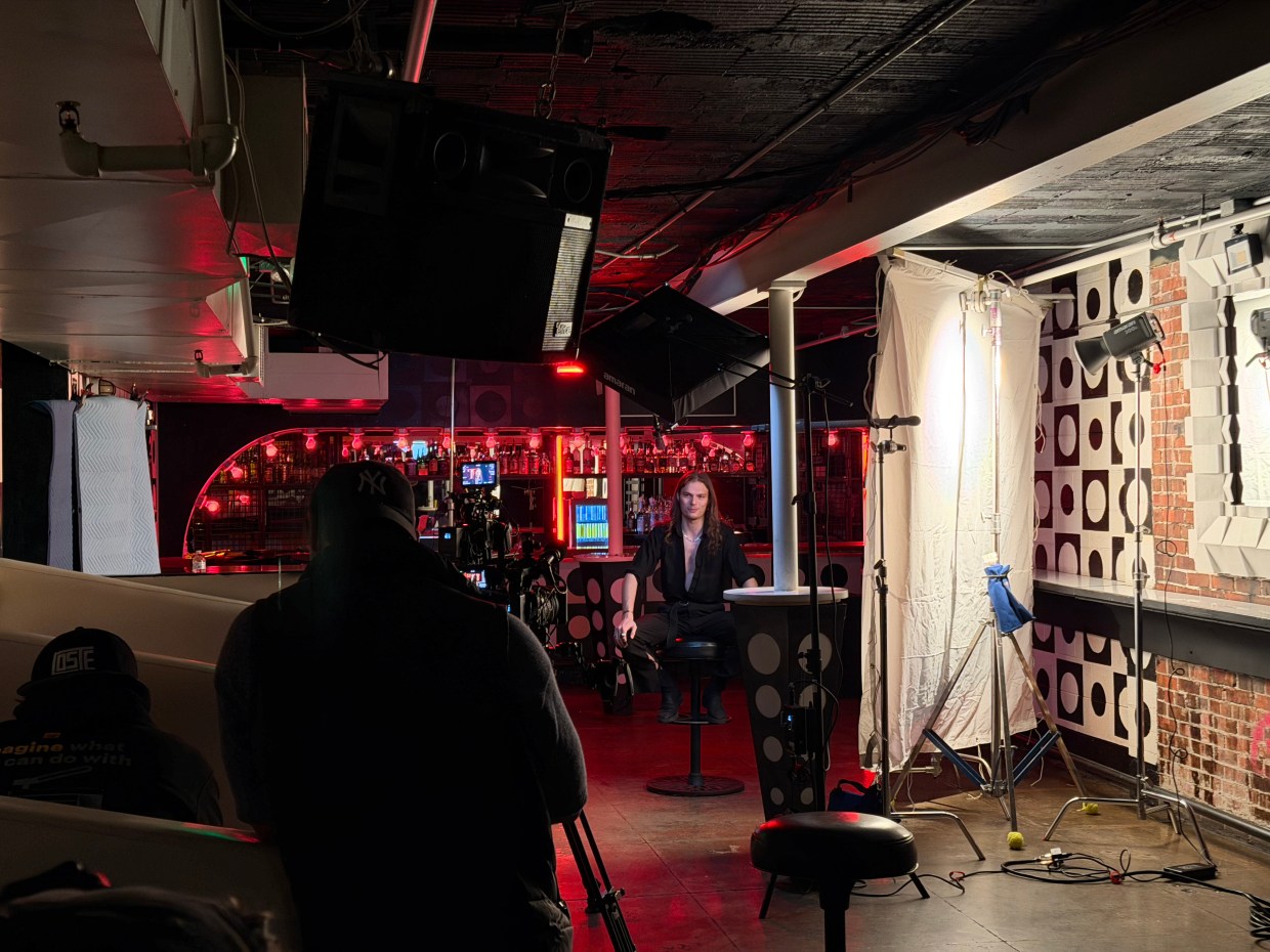 reality crew filming