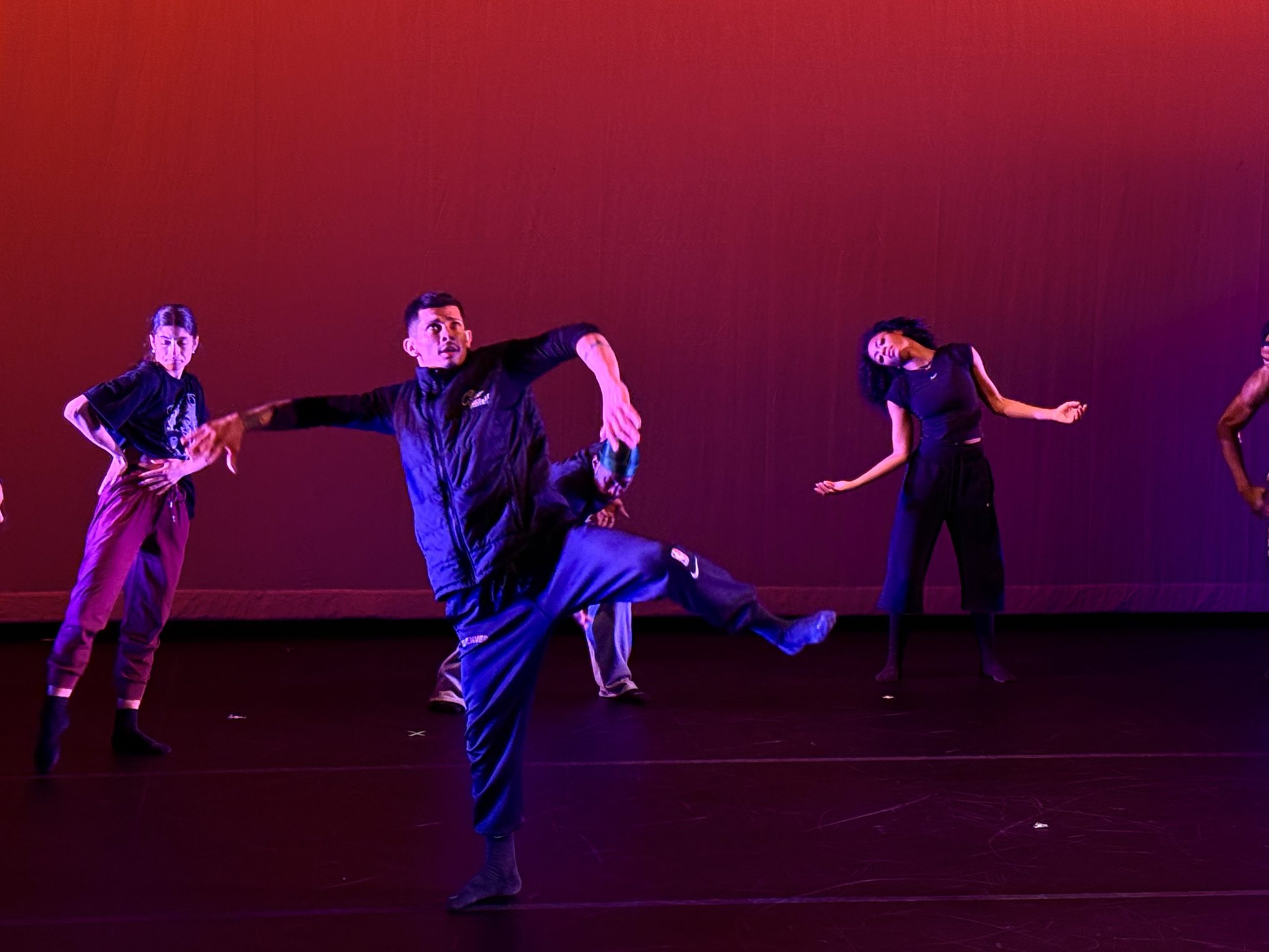 CPRD dancers rehearse "The Open Door."