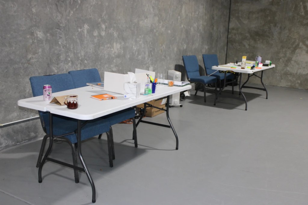 A rehearsal room