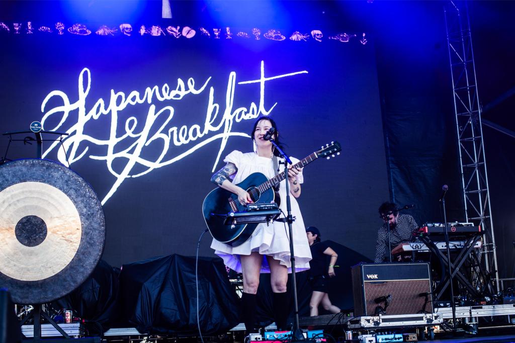 Japanese Breakfast performing at Outside Fest 2026