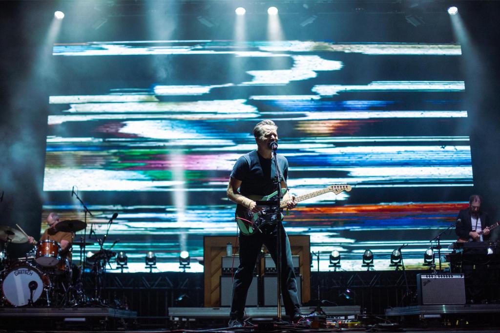 Death Cab For A Cutie performing at Outside Fest 2026