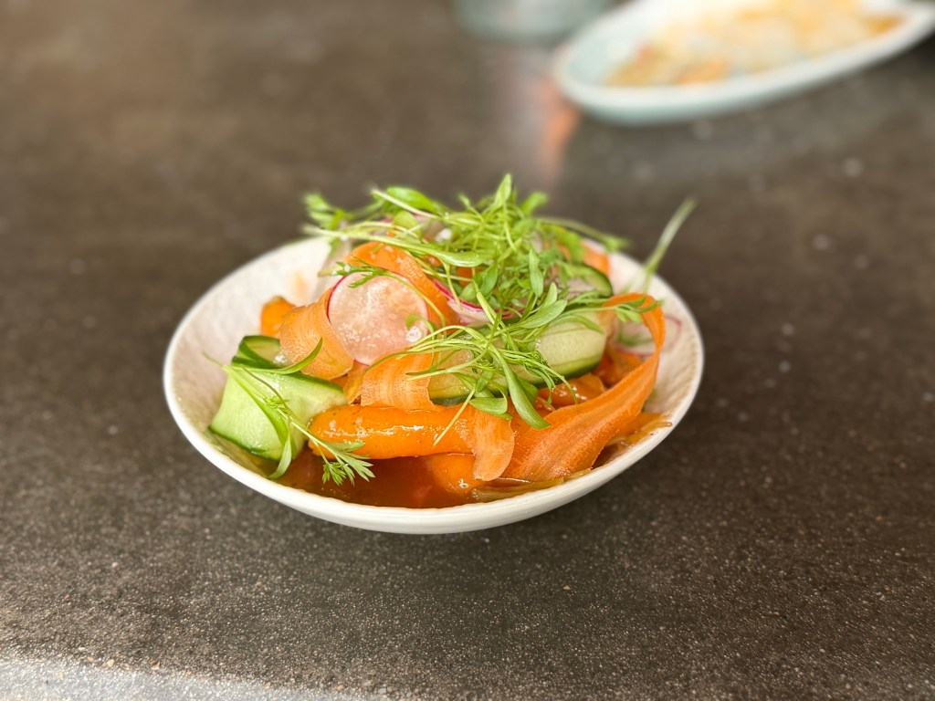 carrots at Potager