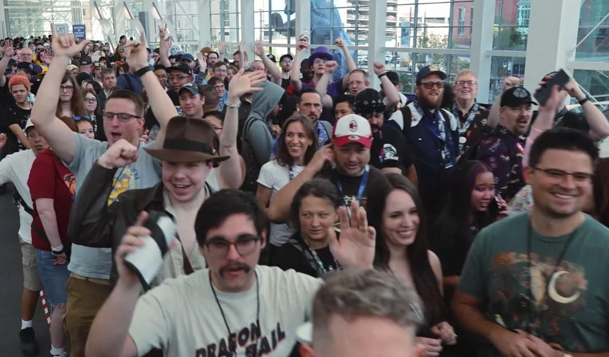 People gather for FAN EXPO Denver