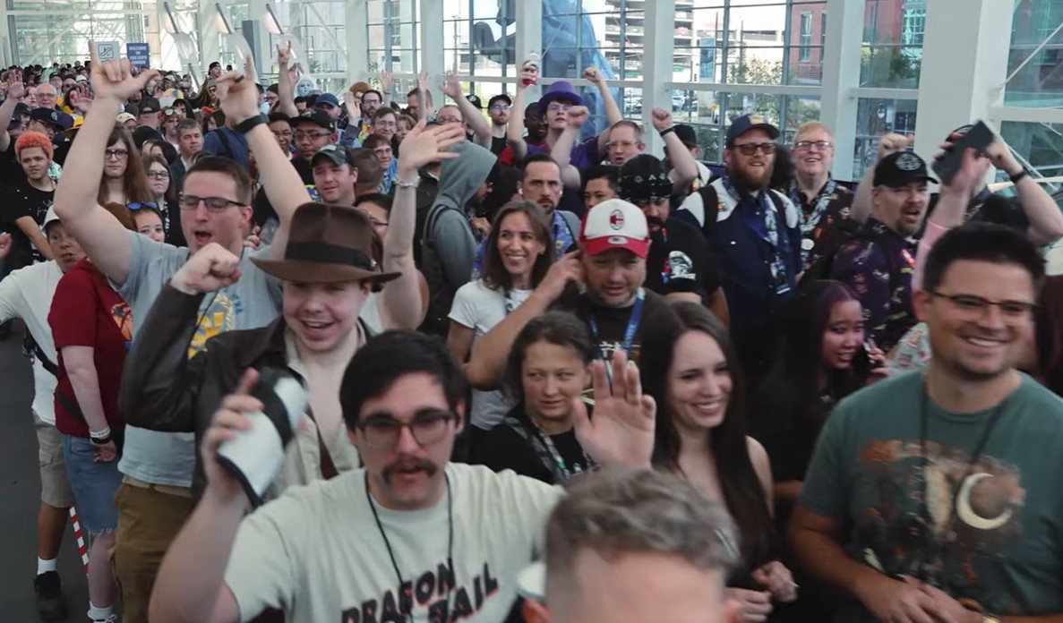 People gather for FAN EXPO Denver