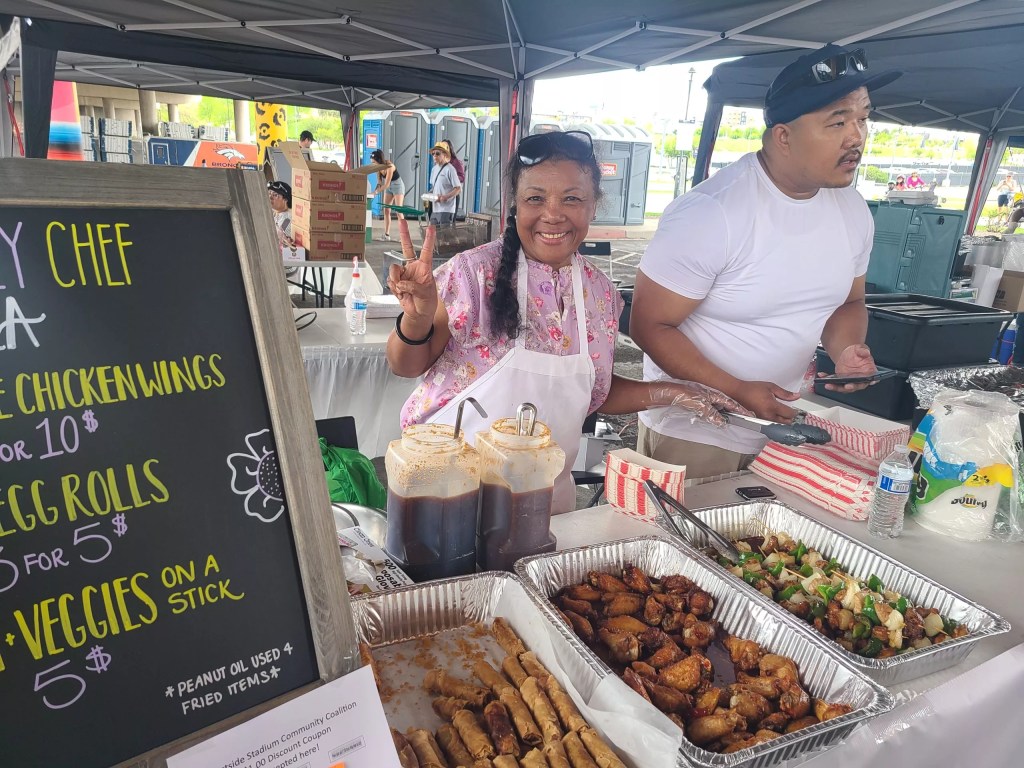 vendors at market