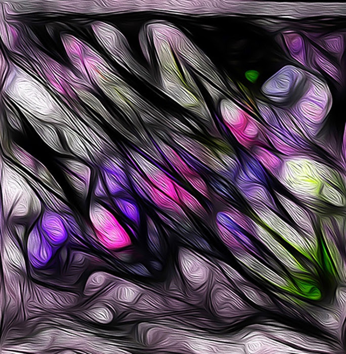An abstract color photograph by Barbara Carpenter.