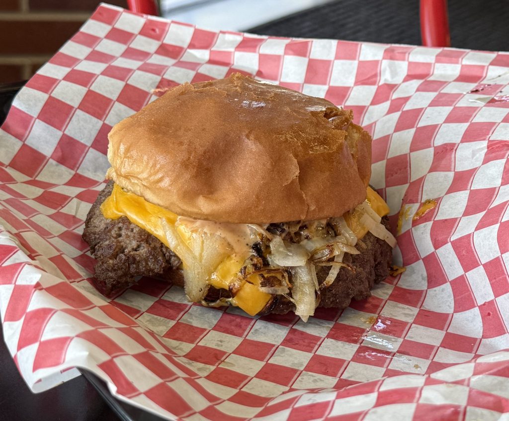 Blazing Bird burger