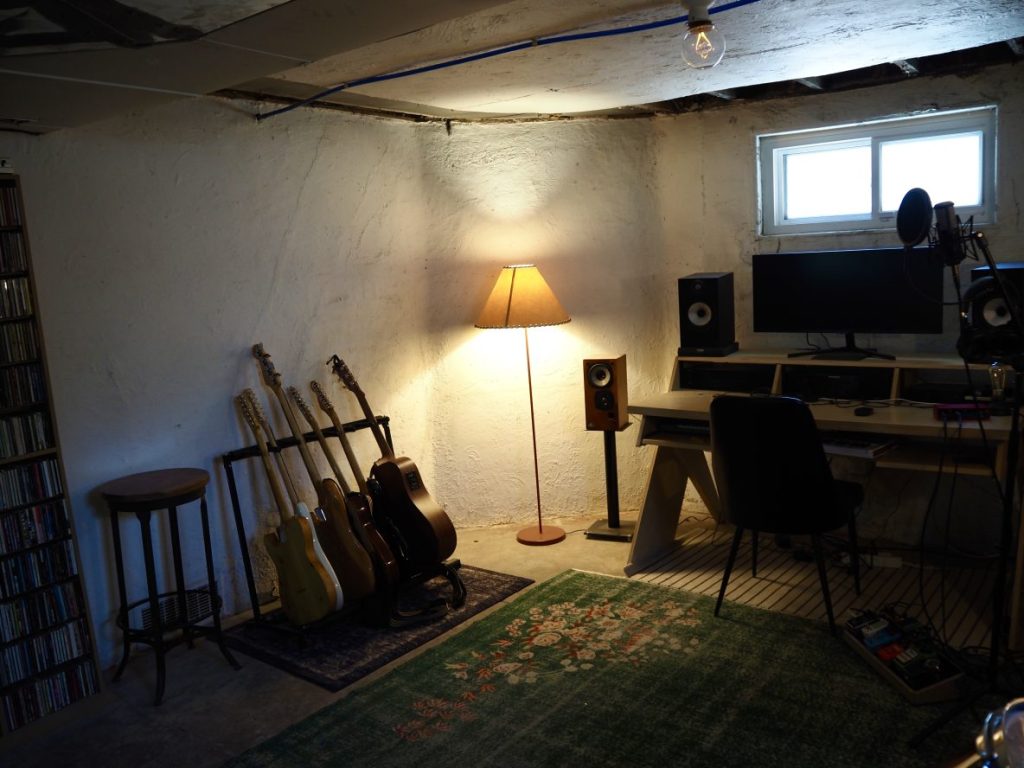 a music studio
