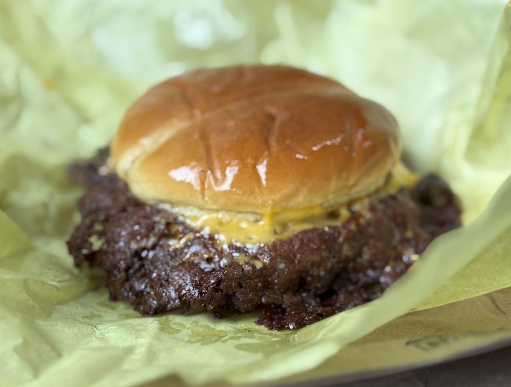 Right Cream burger