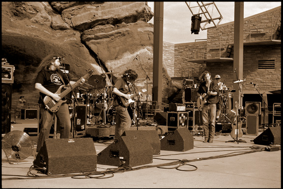 Widespread Panic at Red Rocks in '93.