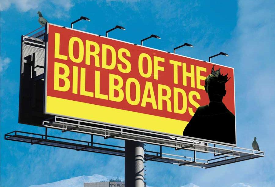 Denver lawyer billboard illustration