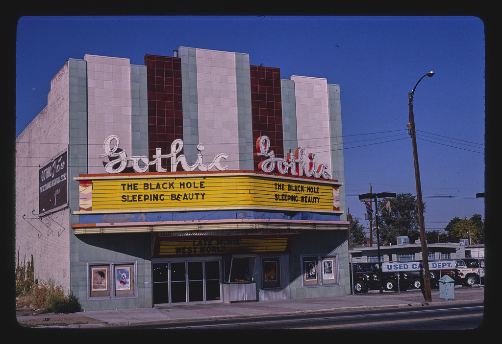 Gothic Theater in Englewood, around 1980