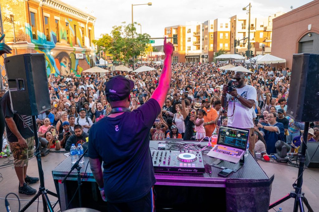 dj a juneteenth in Denver