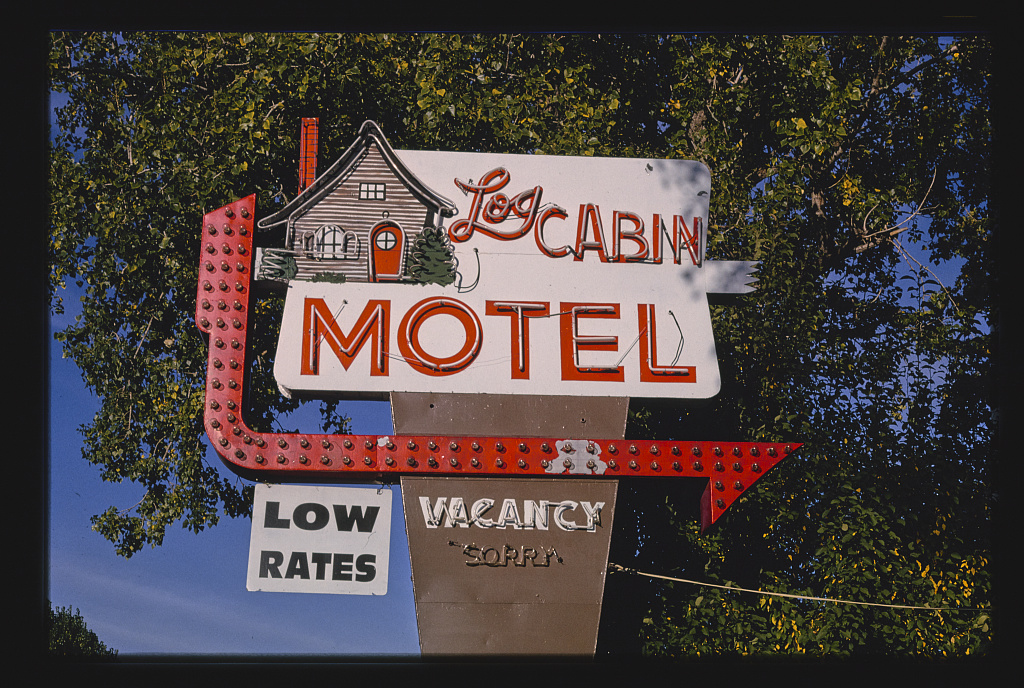 Log Cabin Motel, a now-closed motel in Montrose.