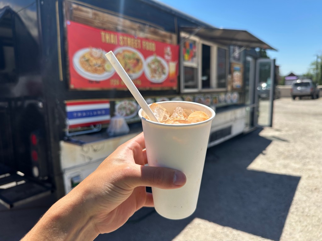 Chef Thom Thai Food Truck iced tea