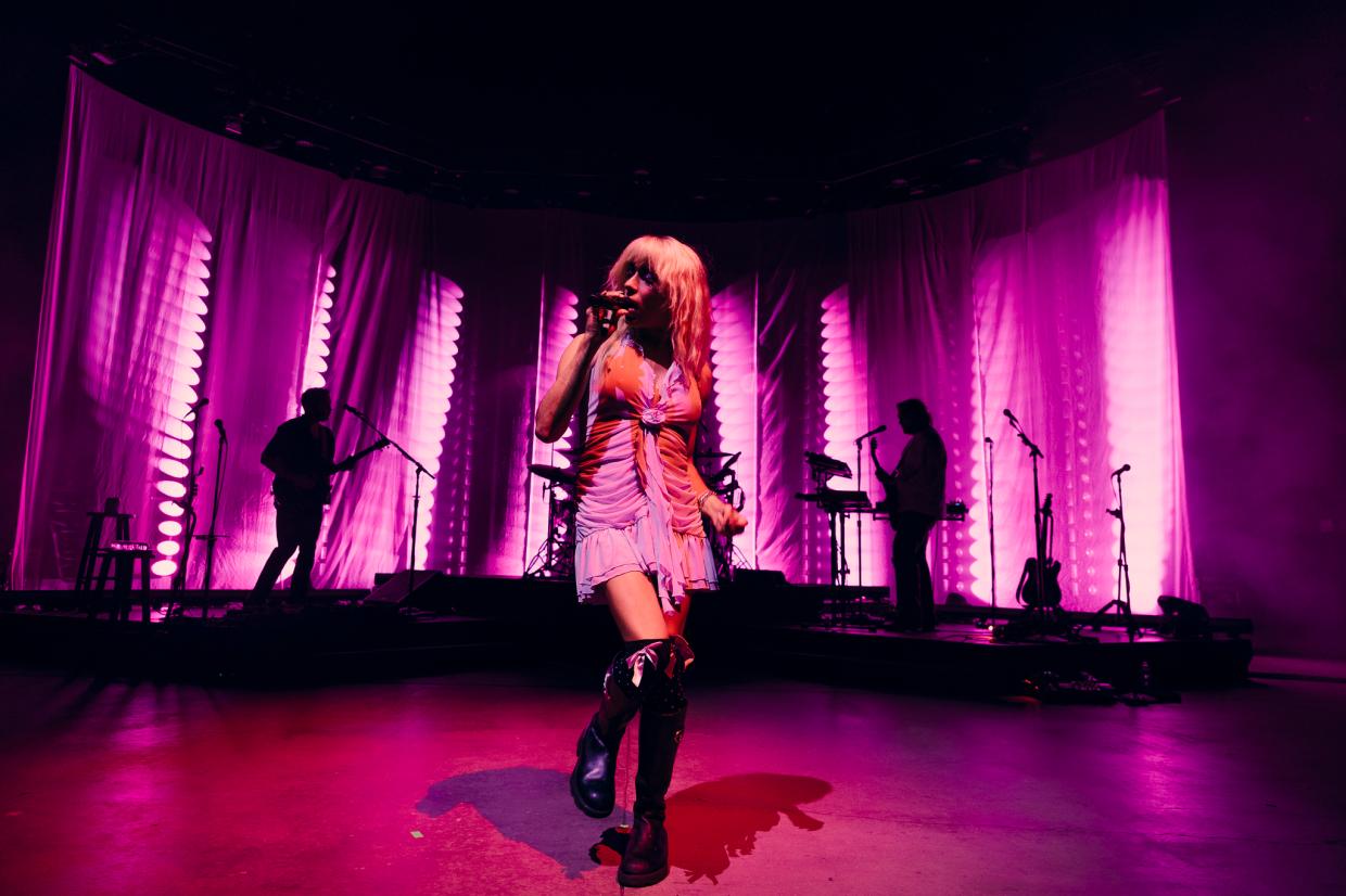 Rainbow Kitten Surprise performing live at Fiddler's Green Amphitheater in Greenwood Village, Colorado, on July 25, 2026.