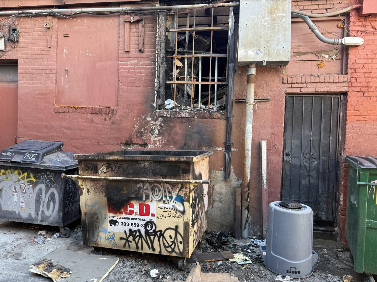 Two Dogs, Little India dumpster fire