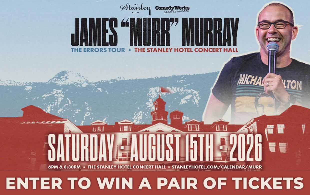 Enter to Win 2 Tickets to James “Murr” Murray: The Errors Tour on August 15!