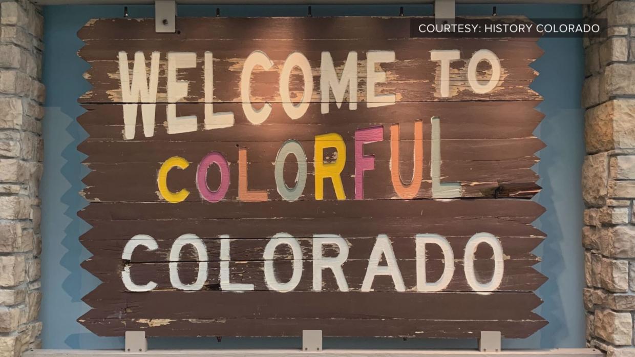 welcome to colorful colorado sign