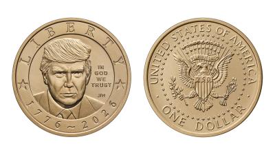 Will the Denver Mint produce the $1 gold Trump coin?