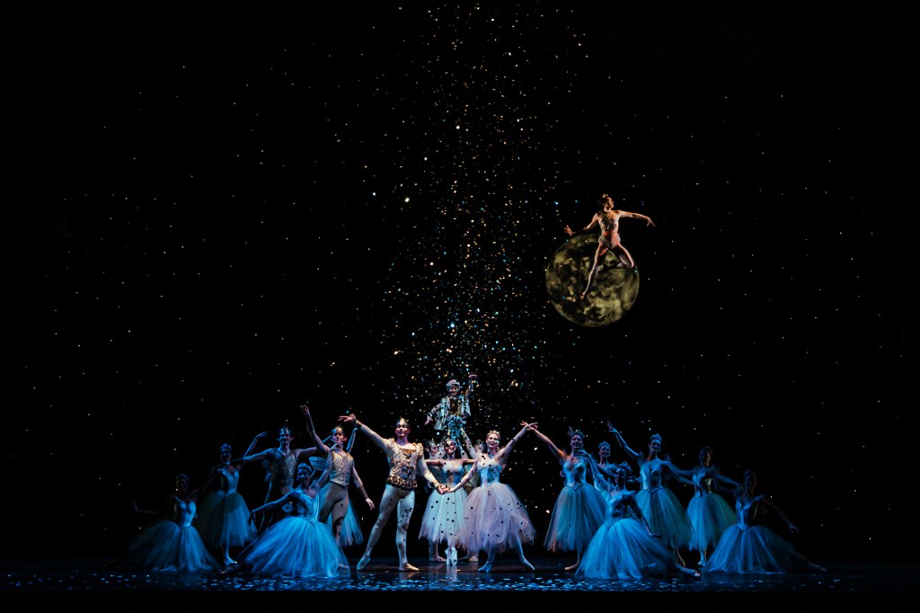 A magical scene in a ballet