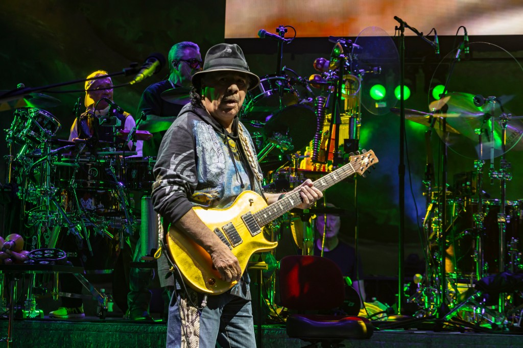 Santana performed live at Red Rocks in Morrison, Colorado, on August 24.