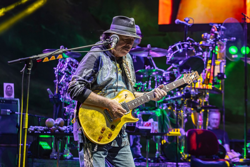 Santana performed live at Red Rocks in Morrison, Colorado, on August 24.