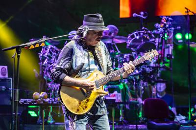 Photos: Carlos Santana at Red Rocks