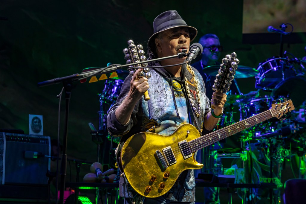 Santana performed live at Red Rocks in Morrison, Colorado, on August 24.