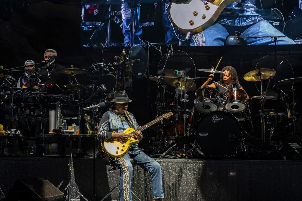 Santana performed live at Red Rocks in Morrison, Colorado, on August 24.