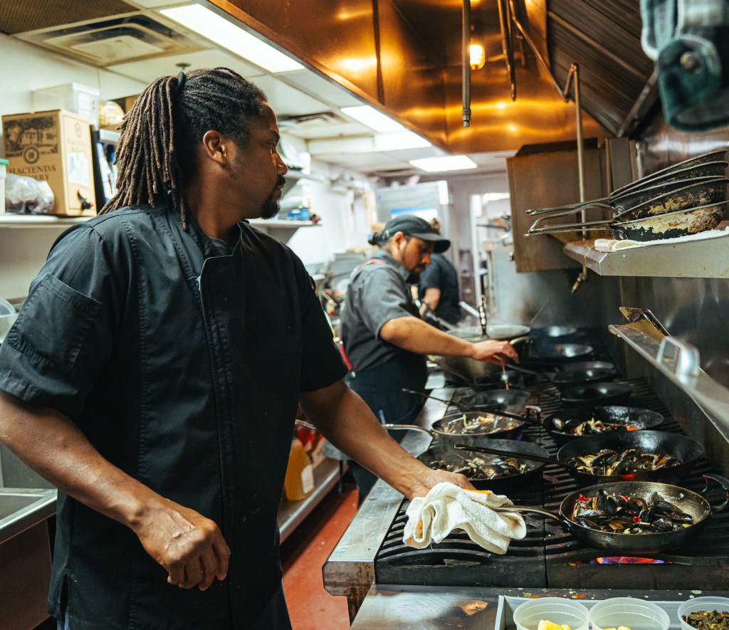 Chef John Wilson at Old Capitol Grill