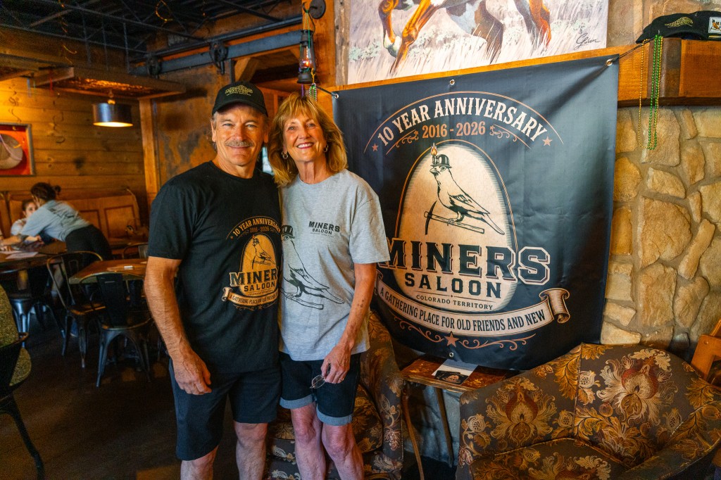 Dean and Aimee Valdez miners saloon