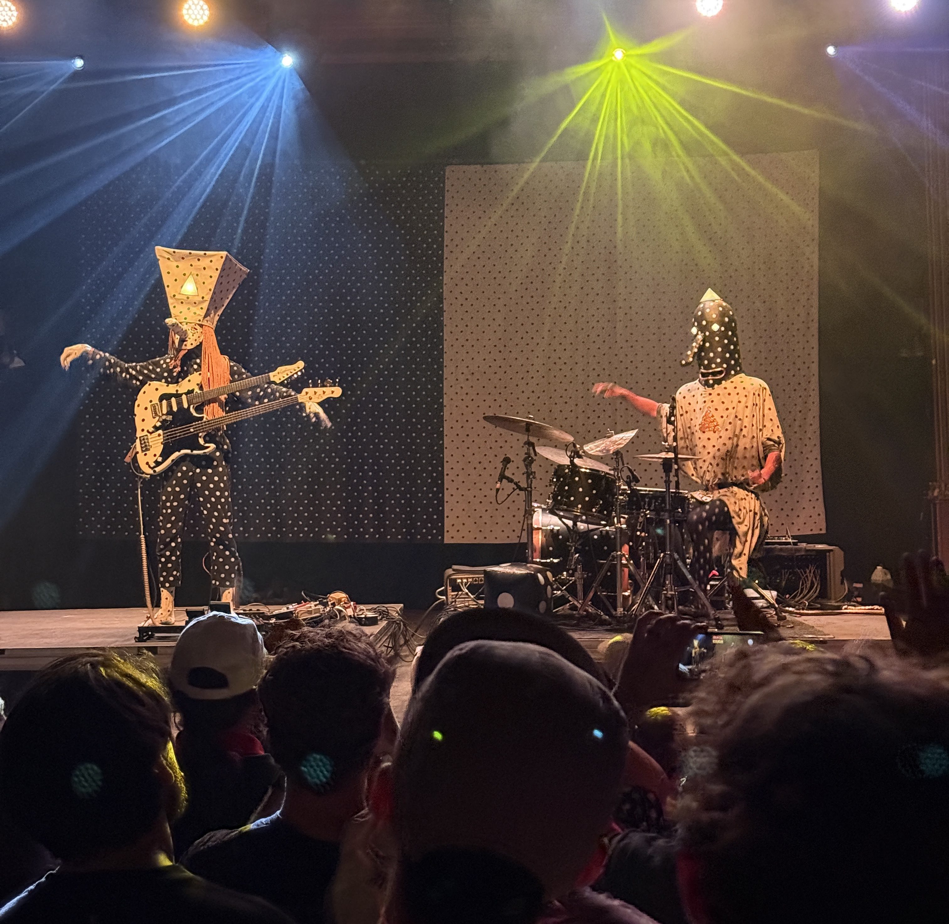 Angine de Poitrine play at the Ogden Theatre
