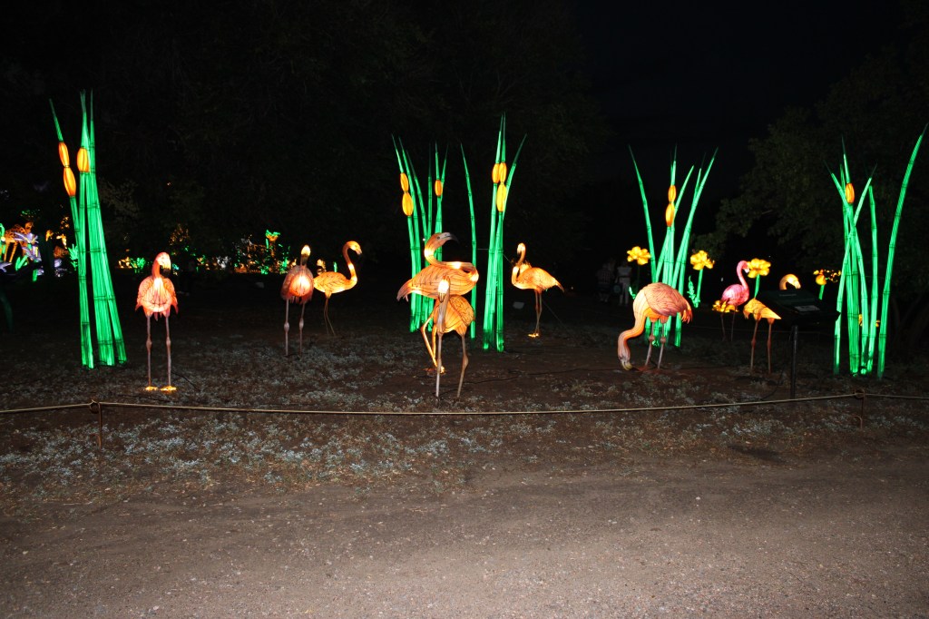 Flamingo lanterns